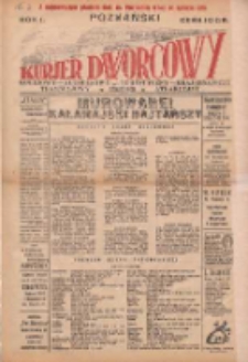 Poznański Kurjer Dworcowy, Kolejowy, Autobusowy, Turystyczny, Krajoznawczy, Tramwajowy: tygodnik atrakcyjny 1936.09.13 R.1 Nr2