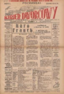 Poznański Kurjer Dworcowy, Kolejowy, Autobusowy, Turystyczny, Krajoznawczy, Tramwajowy: tygodnik atrakcyjny 1936.09.27 R.1 Nr4