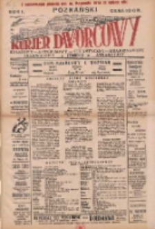 Poznański Kurjer Dworcowy, Kolejowy, Autobusowy, Turystyczny, Krajoznawczy, Tramwajowy: tygodnik atrakcyjny 1936.11.08 R.1 Nr7