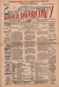 Poznański Kurjer Dworcowy, Kolejowy, Autobusowy, Turystyczny, Krajoznawczy, Tramwajowy: tygodnik atrakcyjny 193611.22. R.1 Nr9