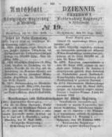 Amtsblatt der K&ouml;niglichen Preussischen Regierung zu Bromberg. 1860.05.11 No.19