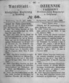 Amtsblatt der K&ouml;niglichen Preussischen Regierung zu Bromberg. 1860.07.27 No.30