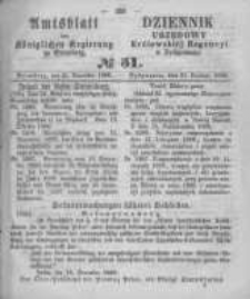 Amtsblatt der Königlichen Preussischen Regierung zu Bromberg. 1860.12.21 No.51