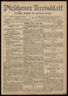 Pleschener Kreisblatt: Amtlicher Anzeiger f&uuml;r den Kreis Pleschen 1908.06.24 Jg.56 Nr51