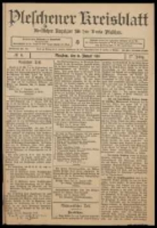 Pleschener Kreisblatt: Amtlicher Anzeiger f&uuml;r den Kreis Pleschen 1909.01.13 Jg.57 Nr4