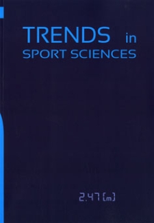 Notes to authors: Trends in Sport Sciences 2014 Vol.21 No.1