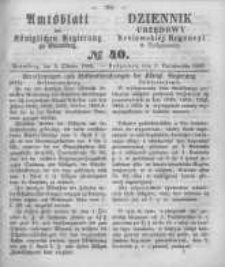 Amtsblatt der K&ouml;niglichen Preussischen Regierung zu Bromberg. 1860.10.05 No.40