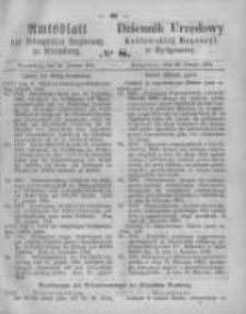 Amtsblatt der Königlichen Preussischen Regierung zu Bromberg. 1861.02.22 No.8