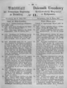 Amtsblatt der Königlichen Preussischen Regierung zu Bromberg. 1861.03.15 No.11