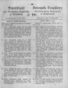 Amtsblatt der Königlichen Preussischen Regierung zu Bromberg. 1861.05.10 No.19