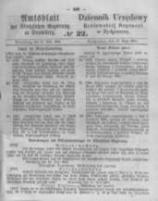 Amtsblatt der Königlichen Preussischen Regierung zu Bromberg. 1861.05.31 No.22