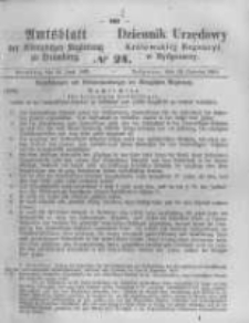Amtsblatt der Königlichen Preussischen Regierung zu Bromberg. 1861.06.14 No.24