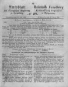 Amtsblatt der Königlichen Preussischen Regierung zu Bromberg. 1861.07.19 No.29