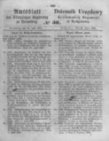 Amtsblatt der Königlichen Preussischen Regierung zu Bromberg. 1861.07.26 No.30