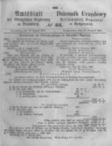 Amtsblatt der K&ouml;niglichen Preussischen Regierung zu Bromberg. 1861.08.16 No.33
