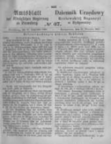 Amtsblatt der Königlichen Preussischen Regierung zu Bromberg. 1861.09.13 No.37