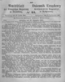 Amtsblatt der Königlichen Preussischen Regierung zu Bromberg. 1861.10.25 No.43