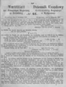 Amtsblatt der Königlichen Preussischen Regierung zu Bromberg. 1861.11.08 No.45