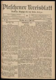 Pleschener Kreisblatt: Amtlicher Anzeiger f&uuml;r den Kreis Pleschen 1909.06.23 Jg.57 Nr50