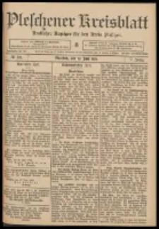 Pleschener Kreisblatt: Amtlicher Anzeiger für den Kreis Pleschen 1909.06.23 Jg.57 Nr50