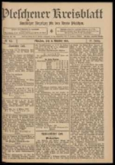 Pleschener Kreisblatt: Amtlicher Anzeiger f&uuml;r den Kreis Pleschen 1909.10.16 Jg.57 Nr83