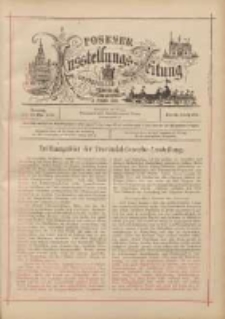 Posener Ausstellungs-Zeitung: Offizielles Organ der Provinzial-Gewerbe-Ausstellung 1895.05.26: extra Ausgabe