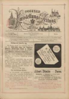 Posener Ausstellungs-Zeitung: Offizielles Organ der Provinzial-Gewerbe-Ausstellung 1895.05.29 Nr5