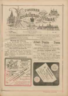 Posener Ausstellungs-Zeitung: Offizielles Organ der Provinzial-Gewerbe-Ausstellung 1895.06.07 Nr13