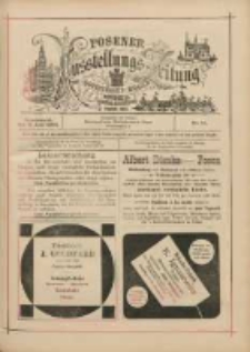 Posener Ausstellungs-Zeitung: Offizielles Organ der Provinzial-Gewerbe-Ausstellung 1895.06.08 Nr14