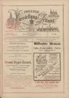 Posener Ausstellungs-Zeitung: Offizielles Organ der Provinzial-Gewerbe-Ausstellung 1895.06.16 Nr22