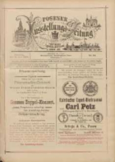 Posener Ausstellungs-Zeitung: Offizielles Organ der Provinzial-Gewerbe-Ausstellung 1895.06.18 Nr24