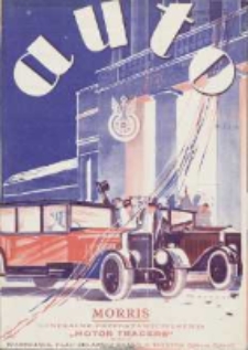Auto: ilustrowane czasopismo sportowo-techniczne: organ Automobilklubu Polski oraz Klub&oacute;w Afiliowanch: revue sportive et technique de l' automobile: organe officiel de l'Automobile-Club de Pologne et des clubs afili&eacute;s 1928 kwiecień R.7 Nr4