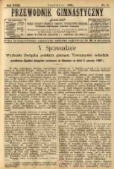 Przewodnik Gimnastyczny "Sokół": organ Związku Polskich Gimnastycznych Towarzystw Sokolich 1898.06 R.18 Nr6