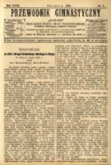 Przewodnik Gimnastyczny "Sokół": organ Związku Polskich Gimnastycznych Towarzystw Sokolich 1898.08 R.18 Nr8