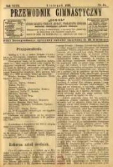 Przewodnik Gimnastyczny "Sokół": organ Związku Polskich Gimnastycznych Towarzystw Sokolich 1898.11 R.18 Nr11