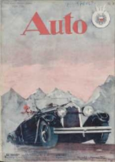 Auto: ilustrowane czasopismo sportowo-techniczne: organ Automobilklubu Polski oraz Klub&oacute;w Afiliowanch: revue sportive et technique de l' automobile: organe officiel de l'Automobile-Club de Pologne et des clubs afili&eacute;s 1927 sierpień R.6 Nr8