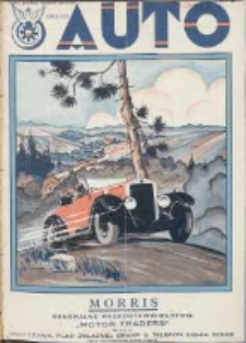 Auto: ilustrowane czasopismo sportowo-techniczne: organ Automobilklubu Polski oraz Klub&oacute;w Afiliowanch: revue sportive et technique de l' automobile: organe officiel de l'Automobile-Club de Pologne et des clubs afili&eacute;s 1928 maj R.7 Nr5