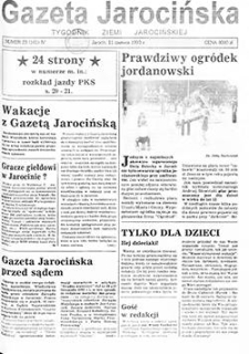 Gazeta Jarocińska 1993.06.11 Nr23(141)