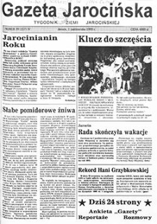 Gazeta Jarocińska 1993.10.01 Nr39(157)
