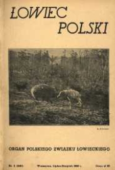 Łowiec Polski 1946 Nr3