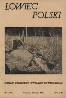 Łowiec Polski 1946 Nr4