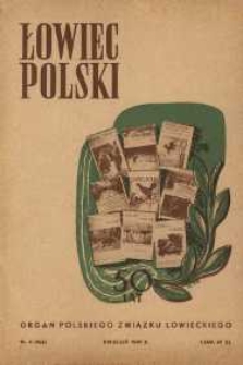 Łowiec Polski 1949 Nr4