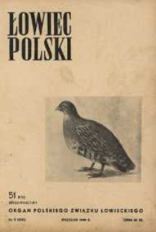 Łowiec Polski 1949 Nr9
