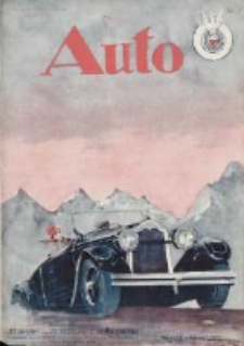 Auto: ilustrowane czasopismo sportowo-techniczne: organ Automobilklubu Polski oraz Klub&oacute;w Afiliowanch: revue sportive et technique de l' automobile: organe officiel de l'Automobile-Club de Pologne et des clubs afili&eacute;s 1927 lipiec R.6 Nr7