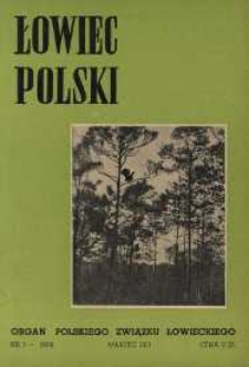 Łowiec Polski 1951 Nr3