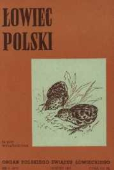 Łowiec Polski 1951 Nr8