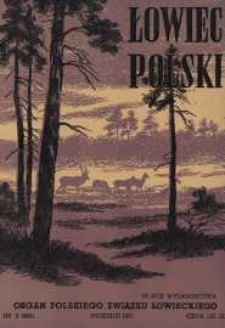 Łowiec Polski 1951 Nr9