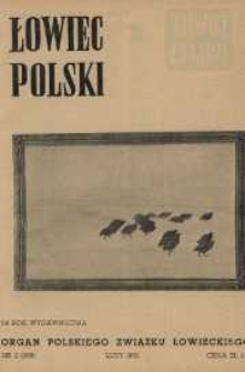 Łowiec Polski 1952 Nr2