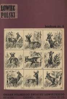 Łowiec Polski 1953 Nr6