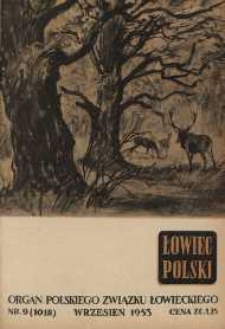 Łowiec Polski 1953 Nr9